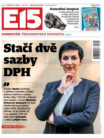 Obálka e-magazínu E15 - 23.4.2021