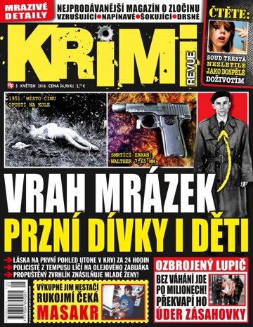 Obálka e-magazínu Krimi revue 5/16