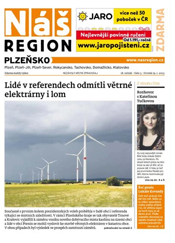 Obálka e-magazínu Náš Region - Plzeňsko 3/2023
