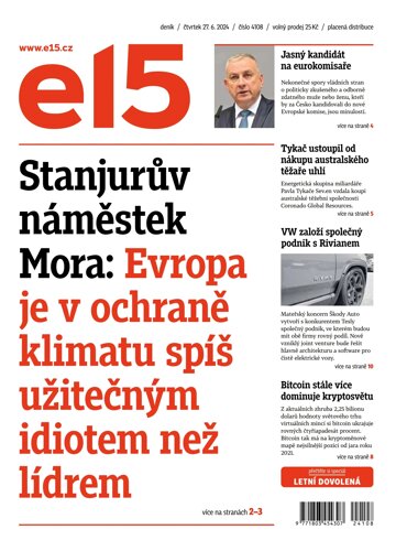 Obálka e-magazínu E15 27.6.2024