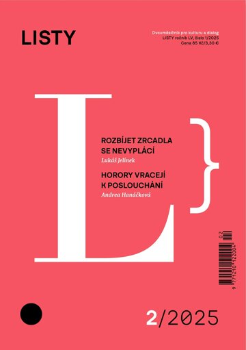 Obálka e-magazínu Listy 2/2025