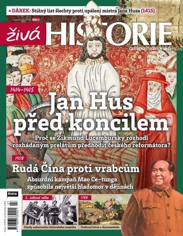Obálka e-magazínu Živá historie 7-8/2025