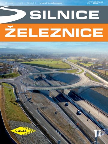 Obálka e-magazínu Silnice Železnice 1/2026