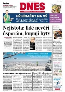 Obálka e-magazínu MF Dnes 28.1.2014