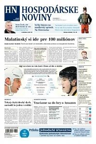 Obálka e-magazínu Hospodárske noviny 18.02.2014