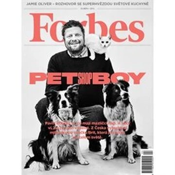 Obálka audioknihy Forbes duben 2016
