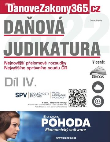 Obálka knihy Daňová judikatura (IV.)