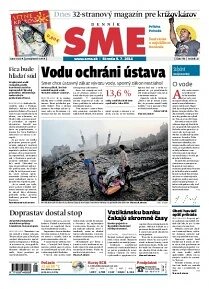 Obálka e-magazínu SME 9.7.2014