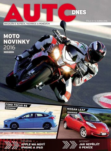 Obálka e-magazínu Auto DNES 5.4.2016
