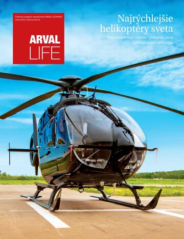 Obálka e-magazínu ARVAL LIFE SK 2/2016