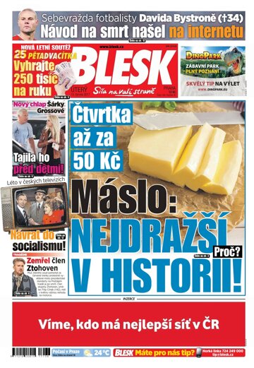 Obálka e-magazínu Blesk 13.6.2017