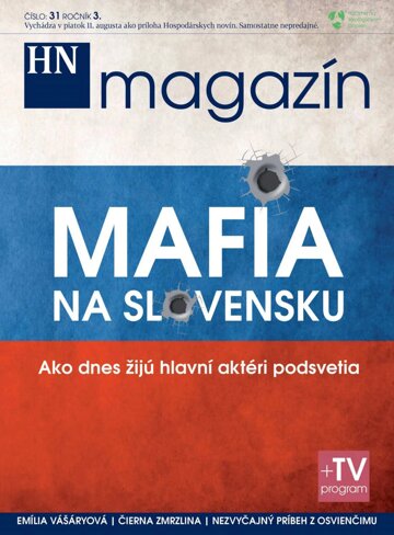 Obálka e-magazínu Prílohy HN magazín č: 31 ročník 3.