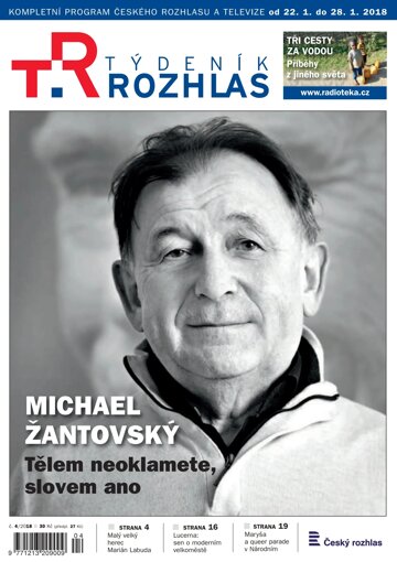 Obálka e-magazínu Týdeník Rozhlas 4/2018