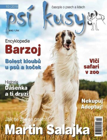 Obálka e-magazínu Psí kusy 10/2018