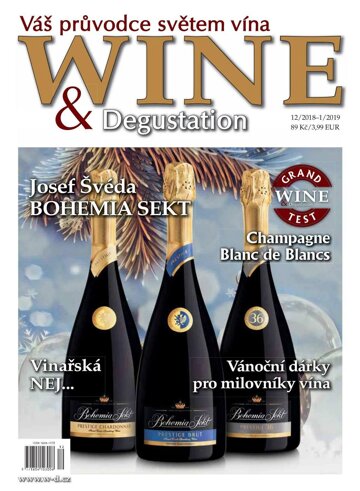Obálka e-magazínu Wine and Degustation 12/2018 - 1/2019