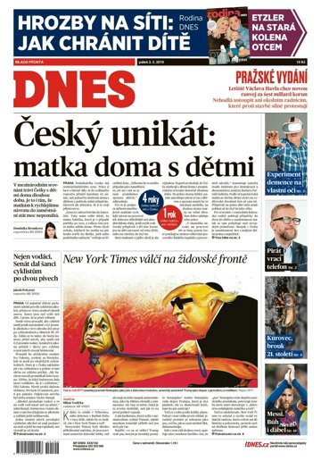 Obálka e-magazínu MF Dnes 3.5.2019