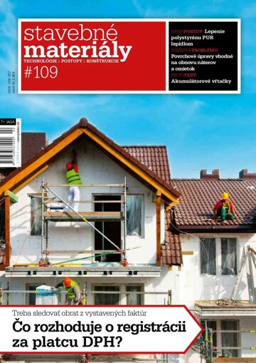 Obálka e-magazínu Stavebné materiály 2/2019