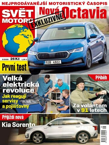 Obálka e-magazínu Svět motorů 8/2020