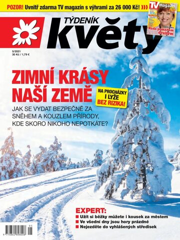 Obálka e-magazínu Týdeník Květy 5/2021