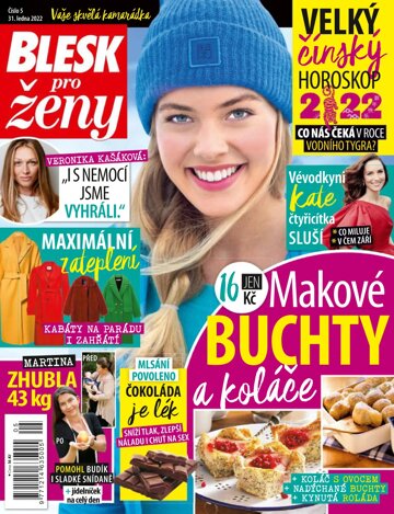 Obálka e-magazínu Blesk pro ženy 5/2022