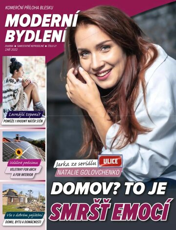 Obálka e-magazínu Příloha Blesk Moderní Bydlení - 14.9.2022