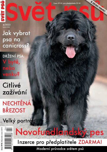 Obálka e-magazínu Svět psů 4/2022