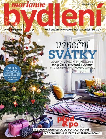 Obálka e-magazínu Marianne bydlení 12/2022