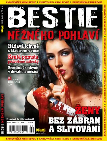 Obálka e-magazínu Knihovnička Krimi revue 2/16