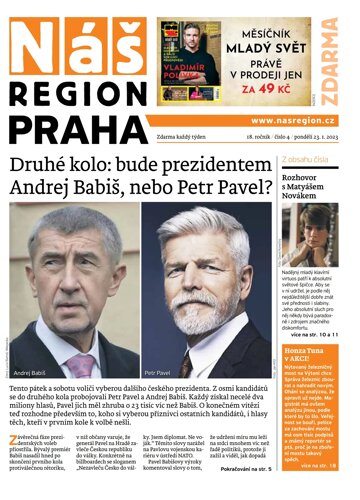 Obálka e-magazínu Náš Region - Praha 4/2023