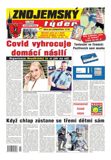 Obálka e-magazínu Znojemský týden 11/2021