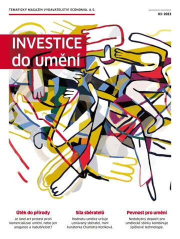 Obálka e-magazínu Ekonom 13 - 23.3.2023 Investice do umění