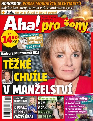 Obálka e-magazínu AHA! pro ženy 33/2023