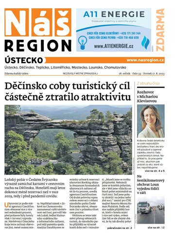 Obálka e-magazínu Náš Region - Ústecko 33/2023