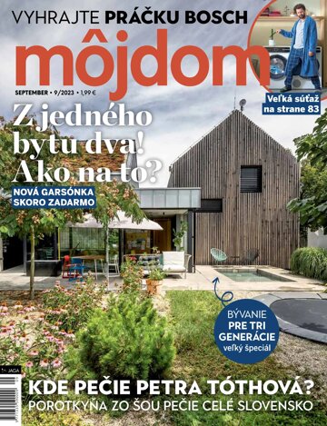 Obálka e-magazínu Môj dom 9/2023