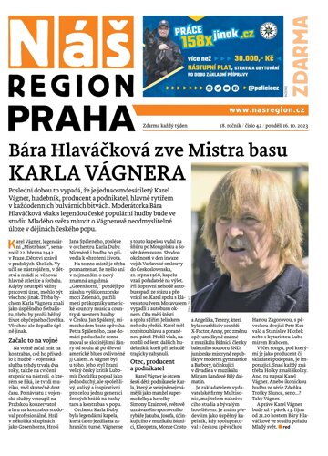 Obálka e-magazínu Náš Region - Praha 42/2023