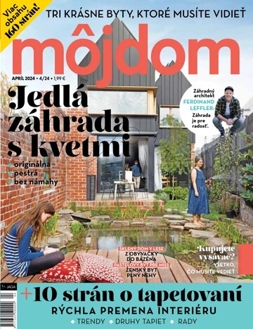 Obálka e-magazínu Môj dom 4/2024