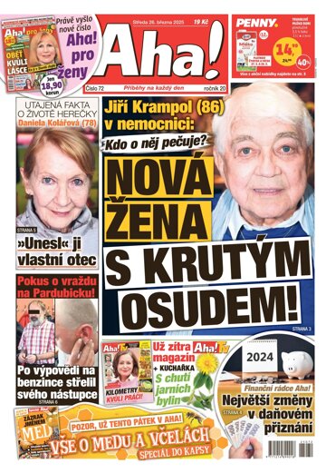 Obálka e-magazínu AHA! 26.3.2025