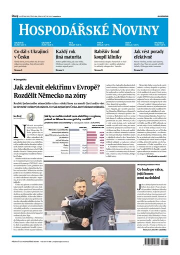 Obálka e-magazínu Hospodářské noviny 086 - 6.5.2025