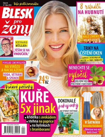 Obálka e-magazínu Blesk pro ženy 44/2025