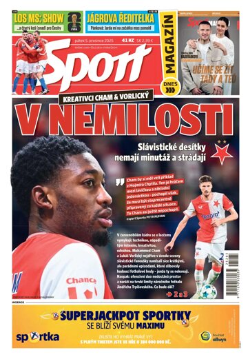 Obálka e-magazínu Sport 5.12.2025