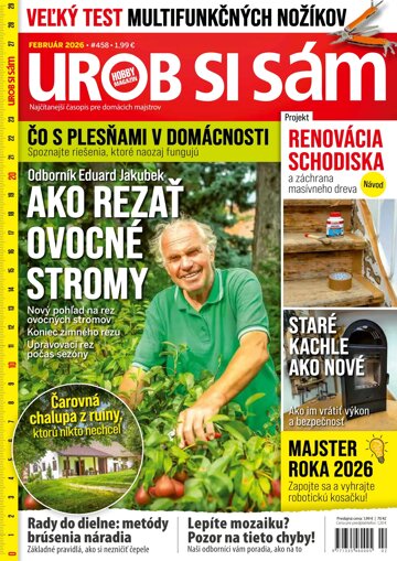 Obálka e-magazínu Urob si sám 2/2026