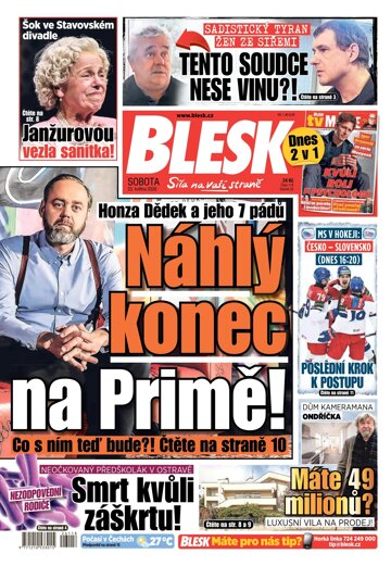 Obálka e-magazínu Blesk 23.5.2026