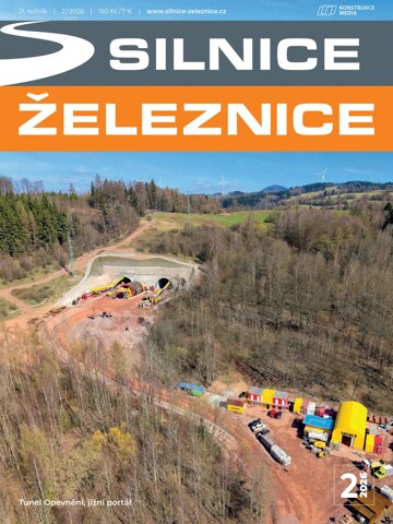 Obálka e-magazínu Silnice Železnice 2/2026