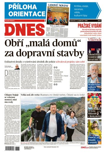 Obálka e-magazínu MF Dnes 25.7.2026