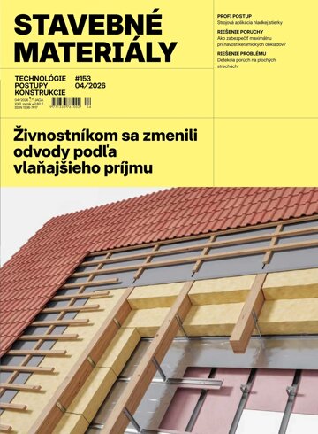 Obálka e-magazínu Stavebné materiály 4/2026