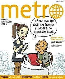Obálka e-magazínu MEN ONLY METRO - 24.9.2014