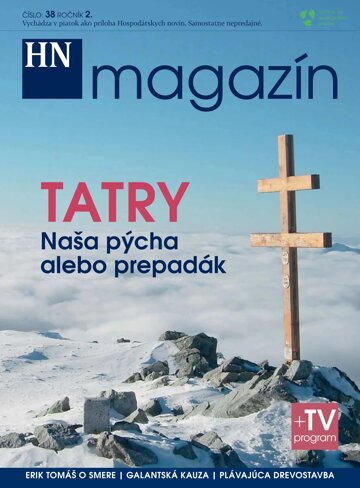 Obálka e-magazínu Prílohy HN magazín č. 38