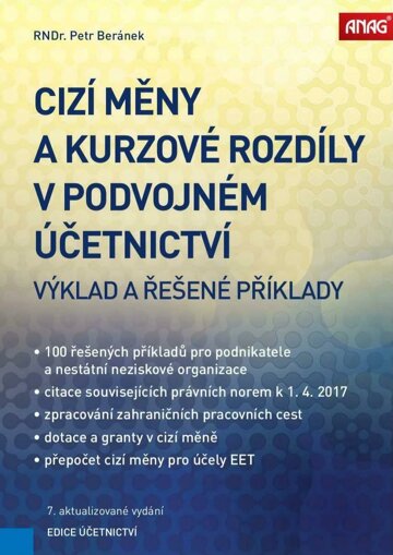 Obálka e-magazínu Cizí měny a kurzové rozdíly v podvojném účetnictví – výklad a řešené příklady 2017