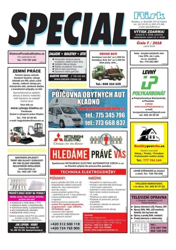 Obálka e-magazínu Special 7/2018