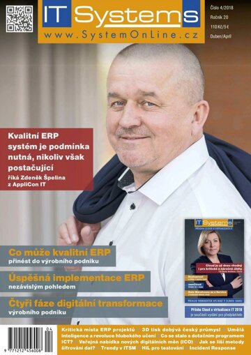 Obálka e-magazínu IT Systems 4/2018